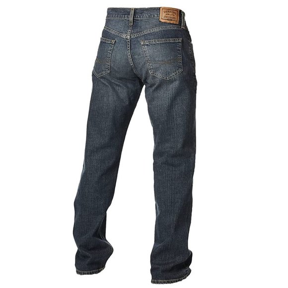 Signature by Levi Strauss & Co.™ Men's Straight Fit Jeans W38 x L32 - Picture 3 of 9